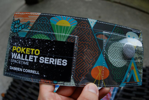 poketo spacetime kitsune noir wallets