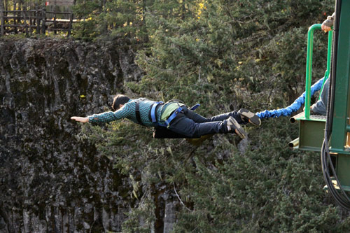 whistler bungee jumping jump british columbia