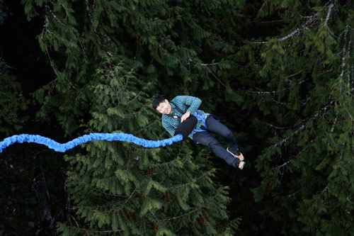 whistler bungee jumping jump british columbia