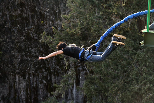 whistler bungee jumping jump british columbia