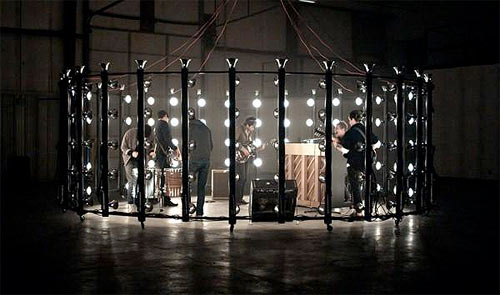 white rabbits brooklyn percussion gun music video