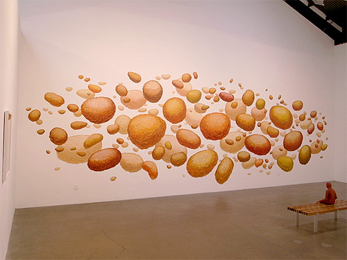 brendan monroe painting painter richard heller gallery show