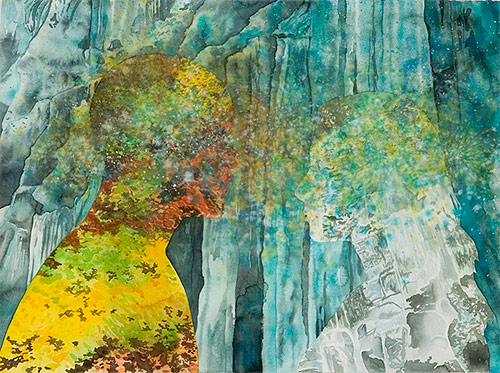 erika somogyi artist painter tangents art show