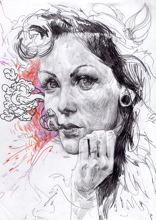 iain macarthur drawing artist illustration