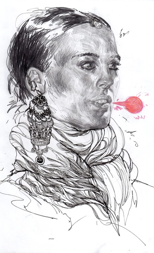 iain macarthur drawing artist illustration