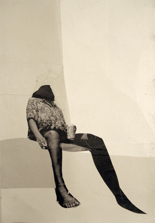 james gallagher artist collage paper