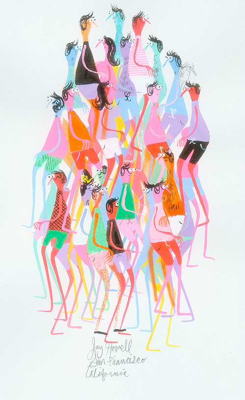 jay howell drawing painting artist