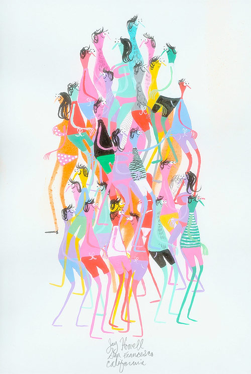 jay howell drawing painting artist