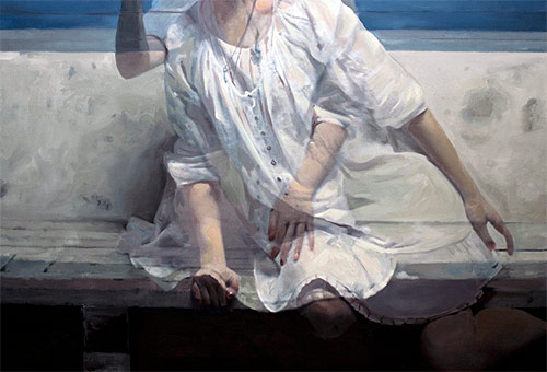pakayla biehn artist painter double exposure painting