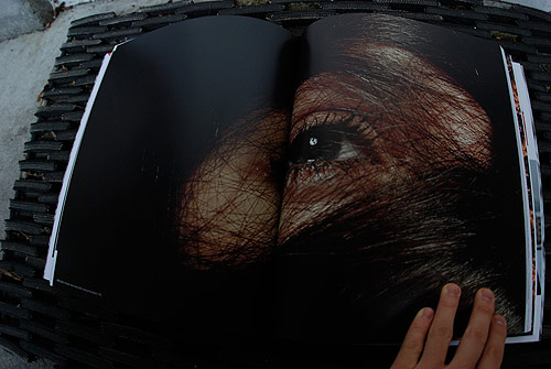 hair em scare em gestalten book eye photograph publication art hair illustration photography