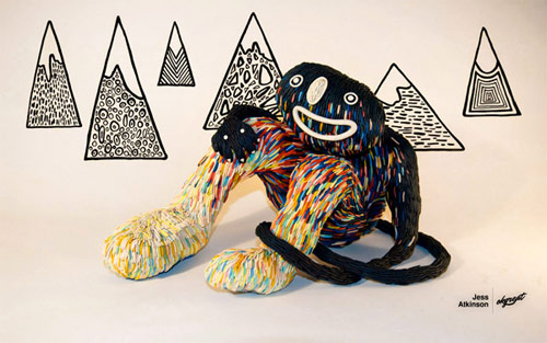 jessica atkinson toronto designer plasticine lonely glasses