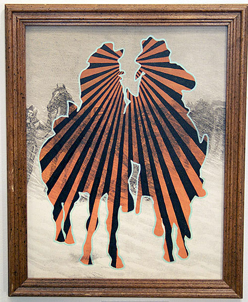 matthew craven two artist mixed media