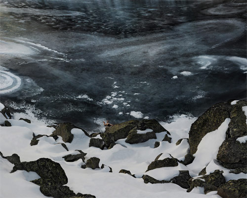 ruben brulat nude ice rock glacier portrait photographer photography
