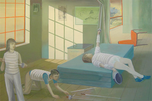 tilo baumgartel artist painter painting five