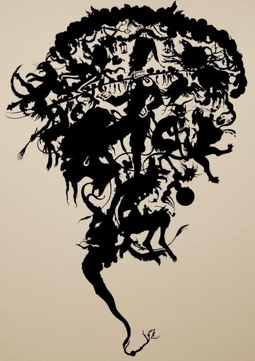 abstract eight Vania Zouravliov drawing