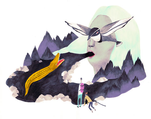 fairy tale blog illustration drawing story collaborative project
