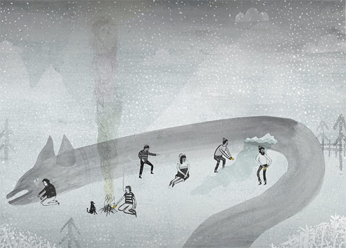 fairy tale blog illustration drawing story collaborative project
