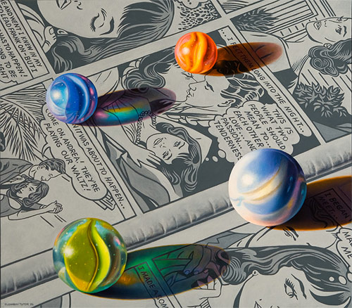 glennray tutor two photorealist painting