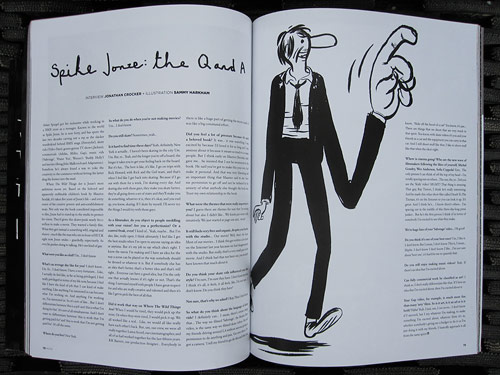 little white lies huck magazine joint split cover geoff mcfetridge where the wild things are spike jonze