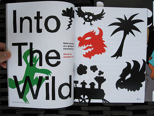 little white lies huck magazine joint split cover geoff mcfetridge where the wild things are spike jonze