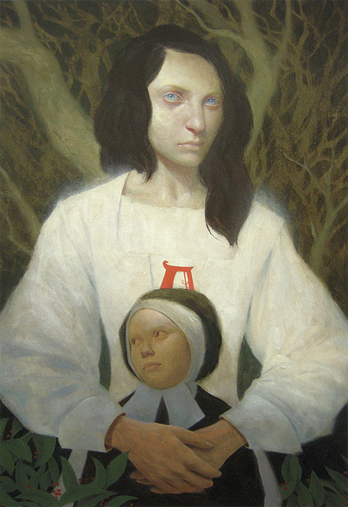 jeremy enecio portrait tree man boyartist painter painting illustration illustrator