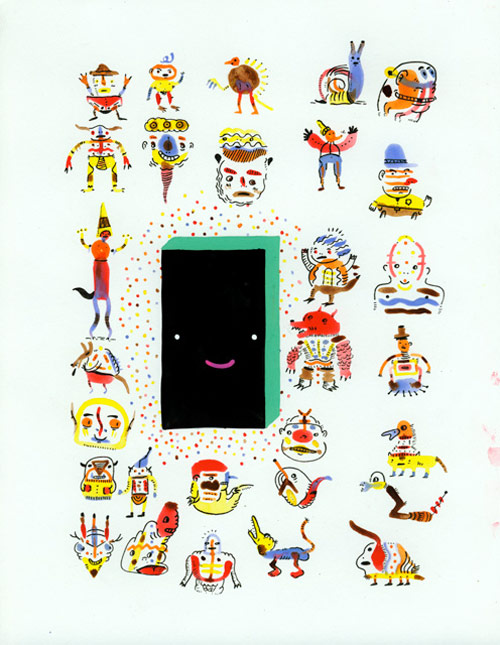 kyle pellet factory art illustration drawing illustrator