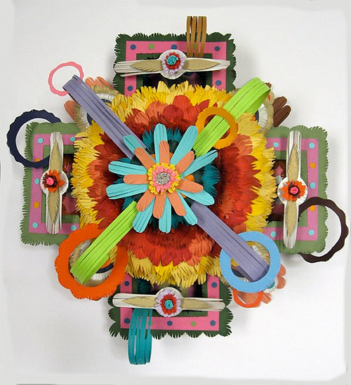 michael velliquette artist artwork cut paper