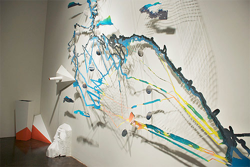 adriane colburn artist paper cut installation