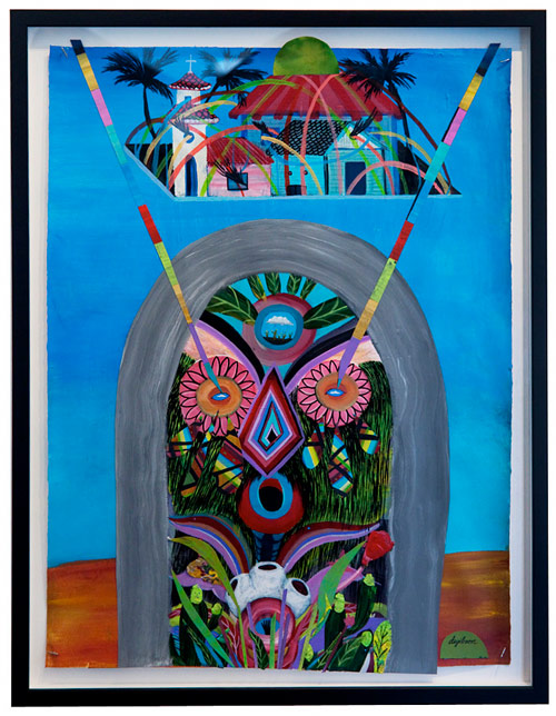 danny gibson collage this los angeles art show