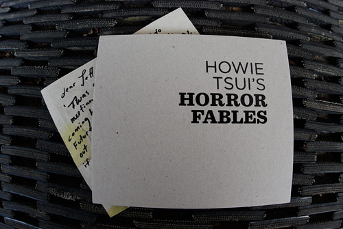 howie tsui horror fables book drawing painting artist ottawa