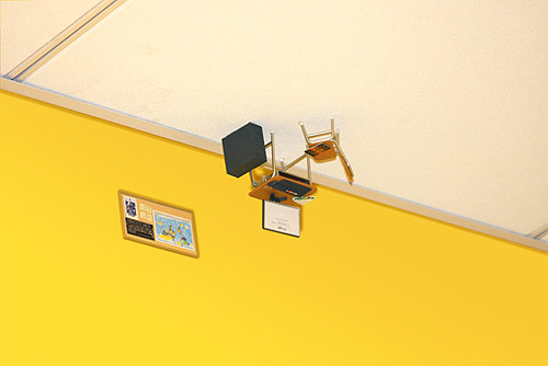 ji lee parallel world sculpture miniature ceiling