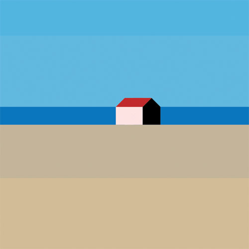 Landschaft mit haus paintings by Maria Zaikina