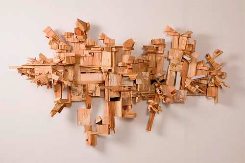 Sculptures by artist Jared Pankin
