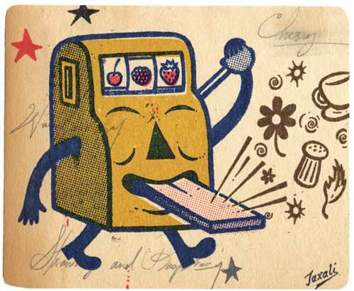 Illustrator Gary Taxali illustration