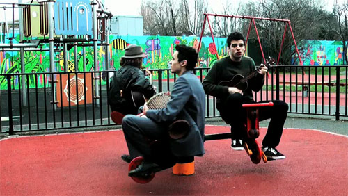 gold teeth slow music video live in a park performance acoustic