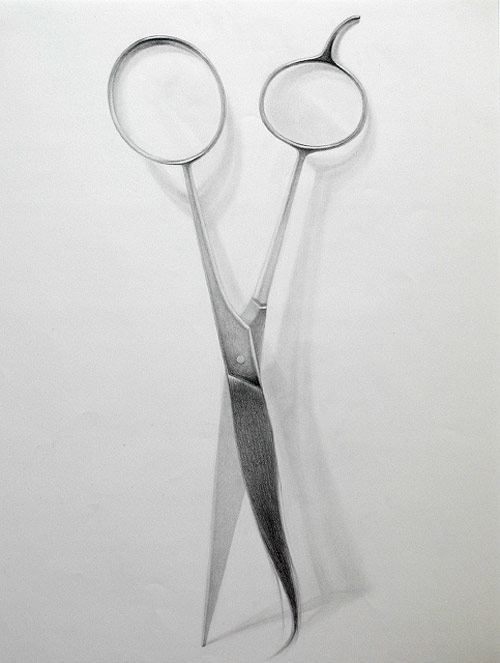 Hair drawings by artist Hong Chun Zhang