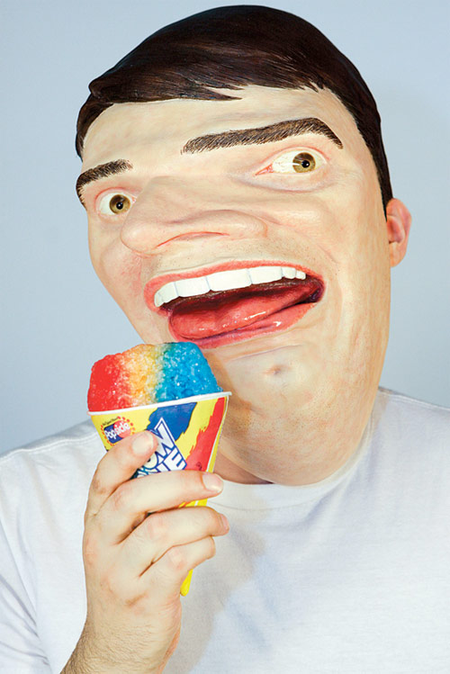 Apple Photobooth mask by Mark Pernice