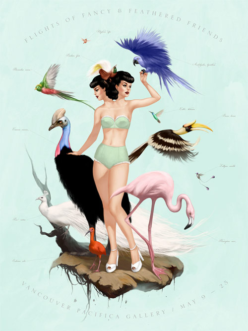 illustrator illustration shannon elliott canada vancouver idea grad capilano