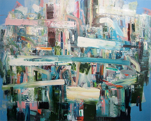 Artist painter Tomory Dodge collage