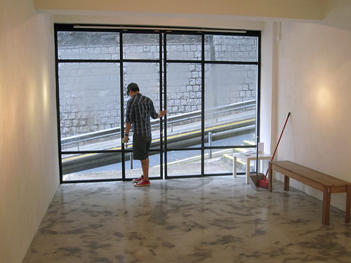 above second gallery prep