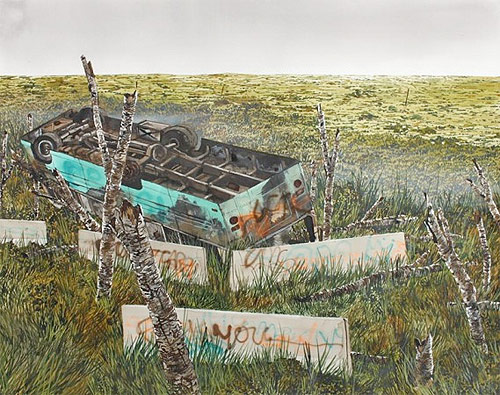 artist alex lukas drawing painting mixed media