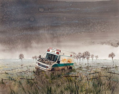 artist alex lukas drawing painting mixed media