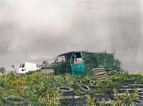 artist alex lukas drawing painting mixed media