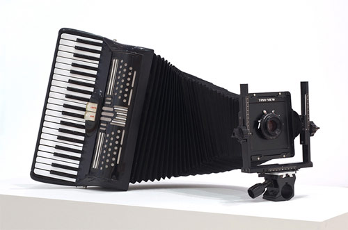 andrew lewicki sculpture artist accordian obscura