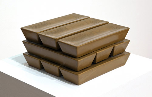 andrew lewicki sculpture artist gold oro or