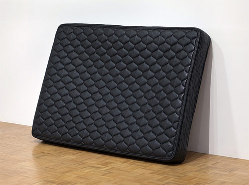 andrew lewicki sculpture artist one liner black mattress