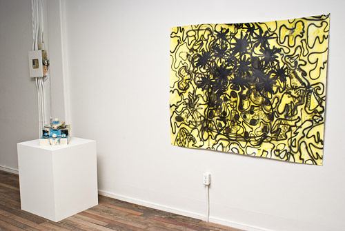 mark delong les gallery artist painting vancouver sculpture