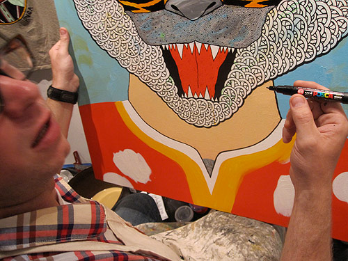 artist painter painting drawing matt leines japan yokohama