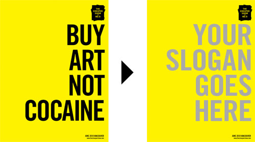 the cheaper show poster