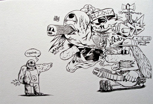 pierre bolide drawings artist